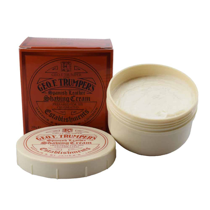 Geo. F. Trumper Spanish Leather Shaving Cream Tub