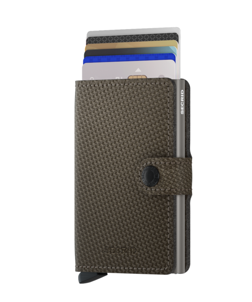 Secrid Mini Wallet Carbon Khaki