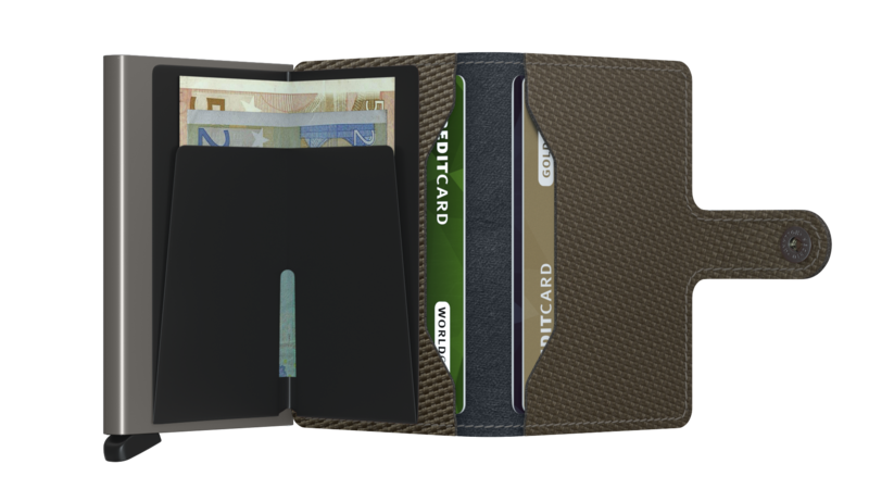 Secrid Mini Wallet Carbon Khaki