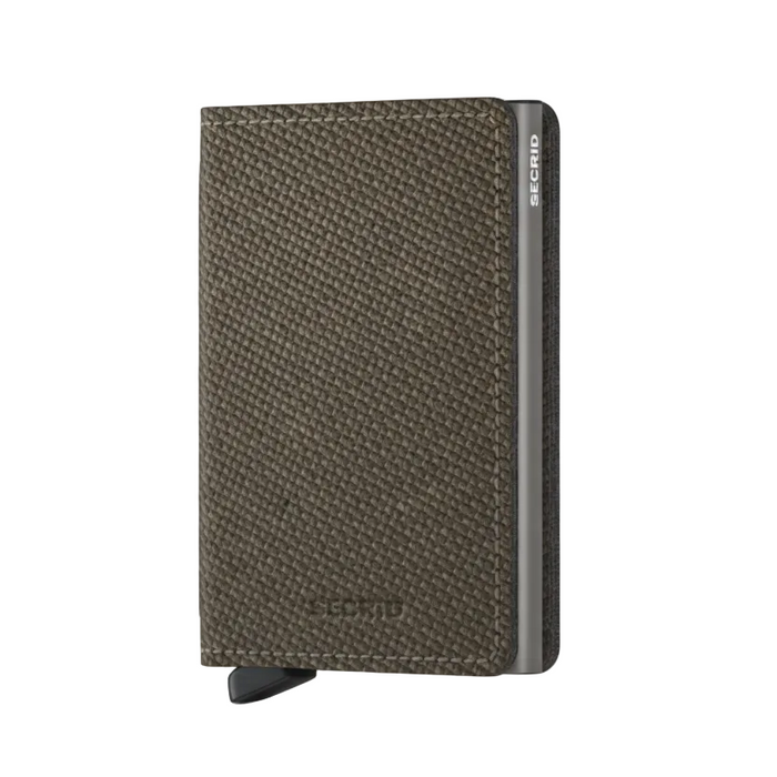 Secrid Slim Wallet Carbon Khaki