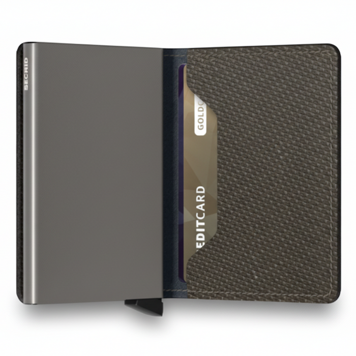 Secrid Slim Wallet Carbon Khaki
