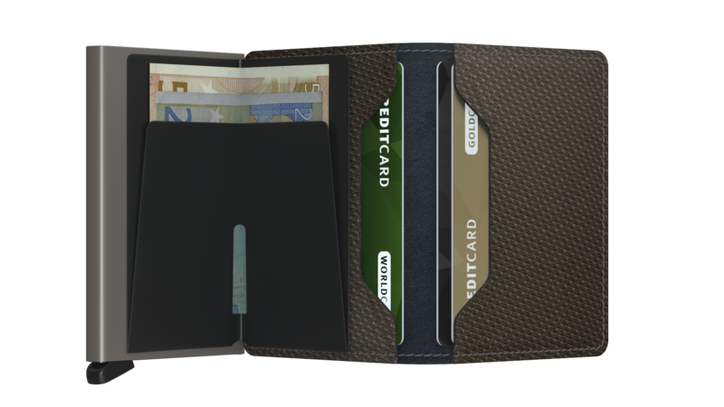 Secrid Slim Wallet Carbon Khaki