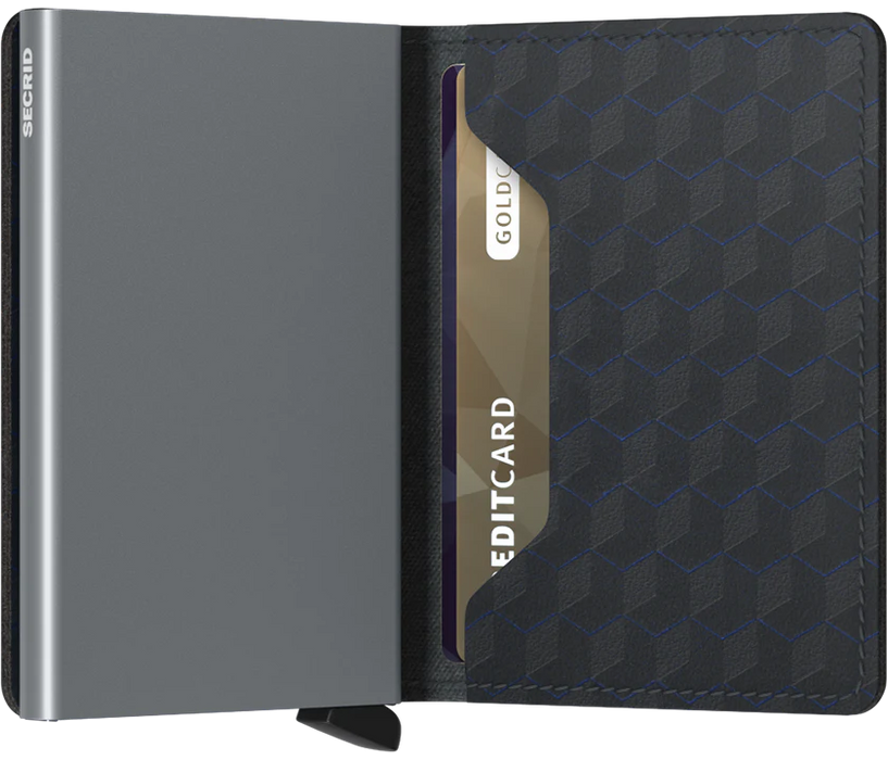 Secrid Slim Wallet Optical Black-Titanium