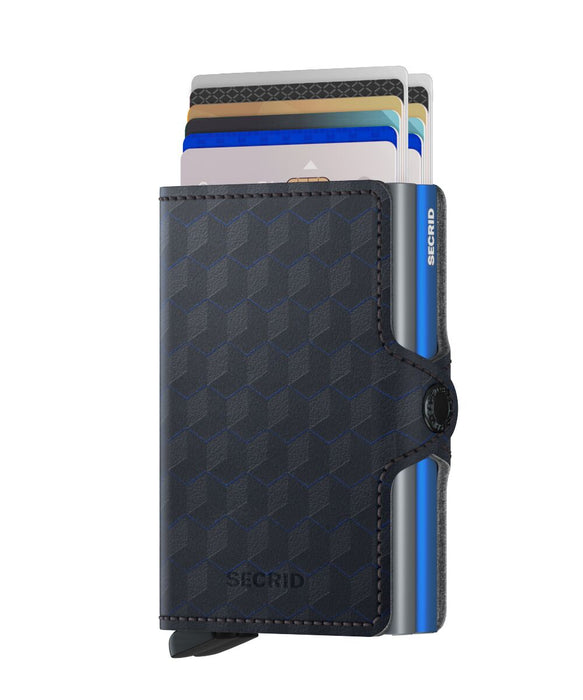 Secrid Twin Wallet Optical Blue-Titanium