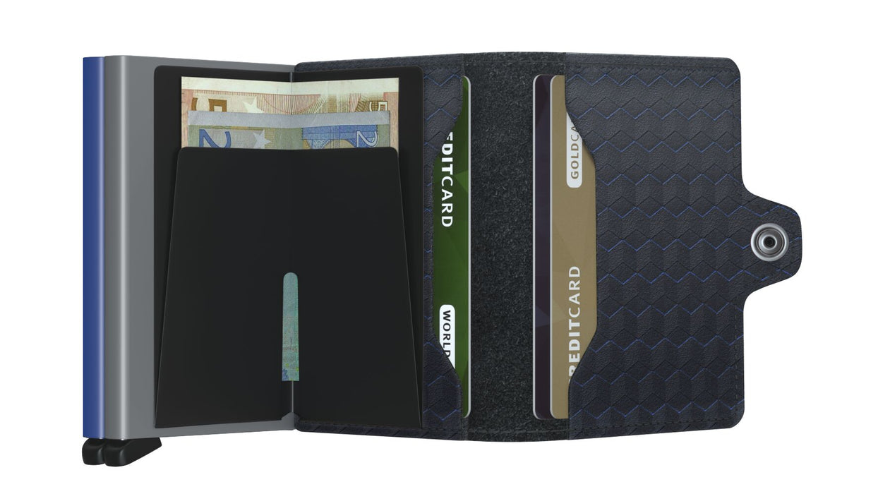 Secrid Twin Wallet Optical Blue-Titanium