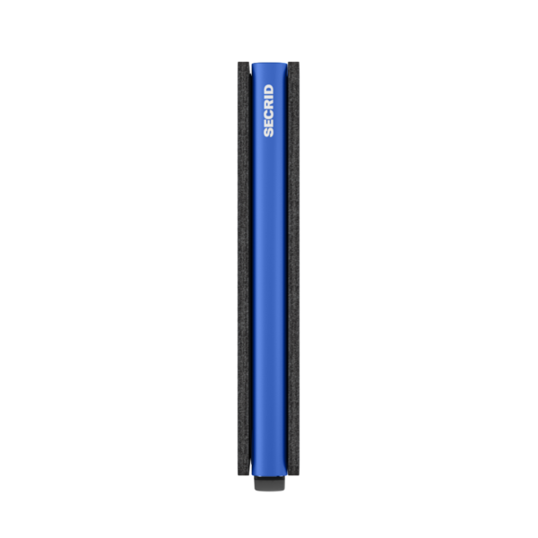 Secrid Slim Wallet Matte Black-Blue
