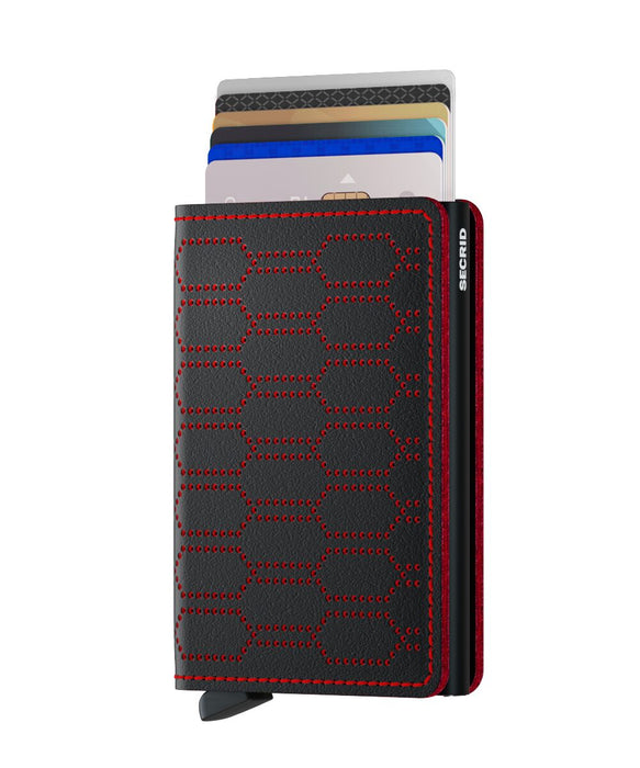 Secrid Slim Wallet Fuel Black-Red