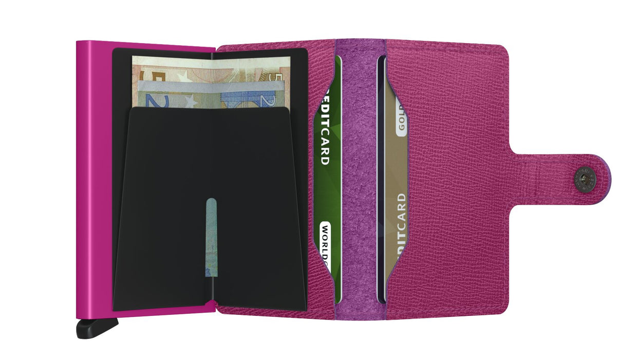 Secrid Mini Wallet Crisple Fuschia