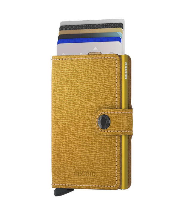 Secrid Mini Wallet Crisple Ochre