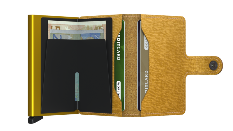 Secrid Mini Wallet Crisple Ochre