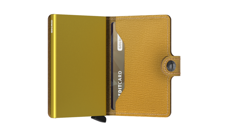 Secrid Mini Wallet Crisple Ochre
