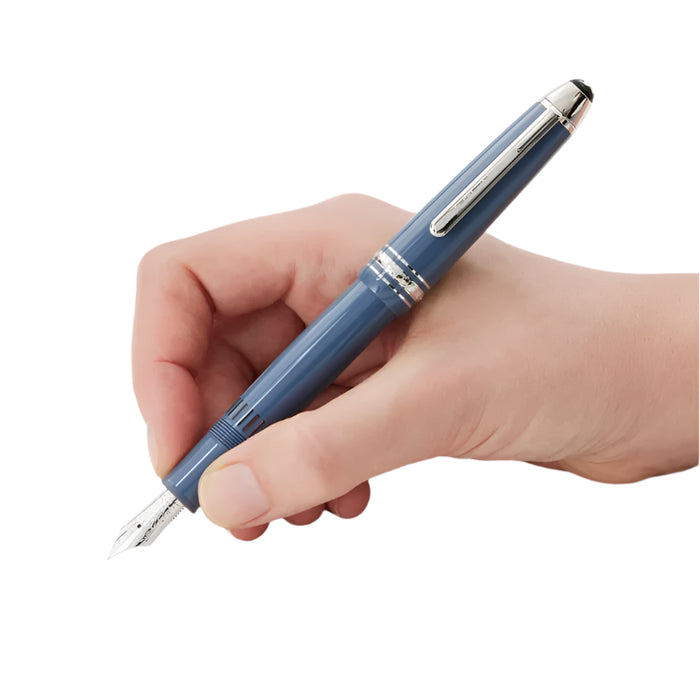 Montblanc Meisterstück 146 Glacier LeGrand Blue Fountain Pen