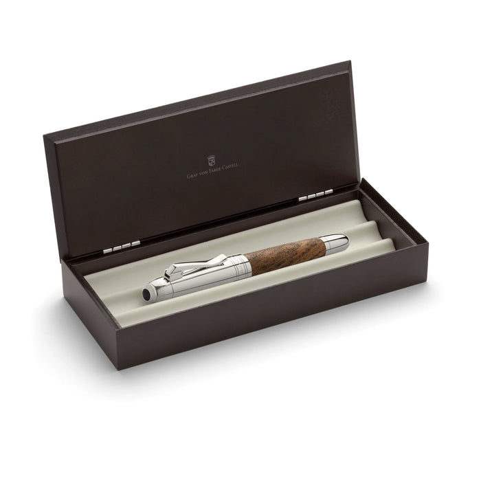 Graf von Faber-Castell Magnum Rollerball Pen-Caucasian Walnut