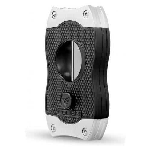 Colibri Diamond V-Cut Cigar Cutter Black/Chrome