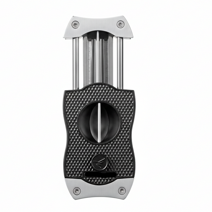 Colibri Diamond V-Cut Cigar Cutter Black/Chrome