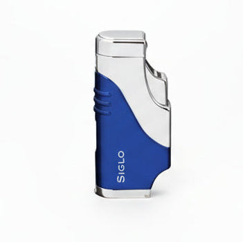 Siglo Triple Flame Lighter-Blue
