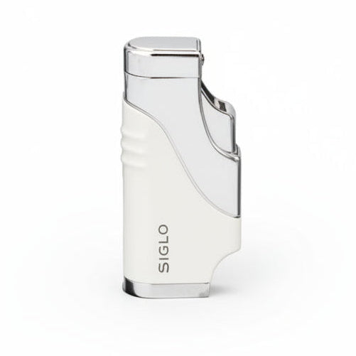 Siglo Triple Flame Lighter-White
