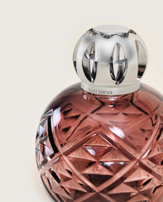 Maison Berger Joy Dusty Rose Lamp Gift Set with 250ml (8.5oz) Agave Garden Fragrance