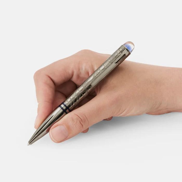 Montblanc StarWalker SpaceBlue Metal Ballpoint Pen