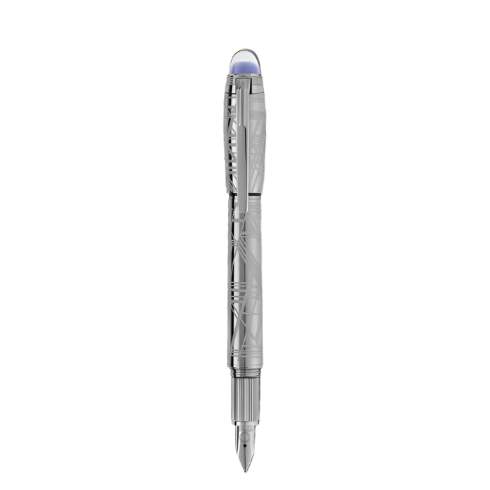 Montblanc StarWalker SpaceBlue Metal Fountain Pen