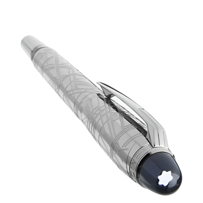Montblanc StarWalker SpaceBlue Metal Fountain Pen