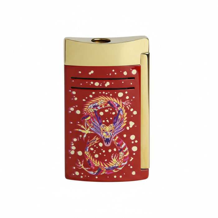 S.T. Dupont Maxijet Lighter-Dragon Red