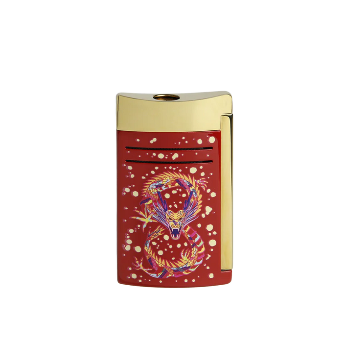 S.T. Dupont Maxijet Lighter-Dragon Red