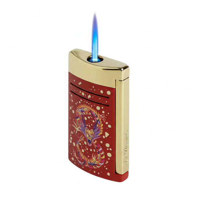 S.T. Dupont Maxijet Lighter-Dragon Red