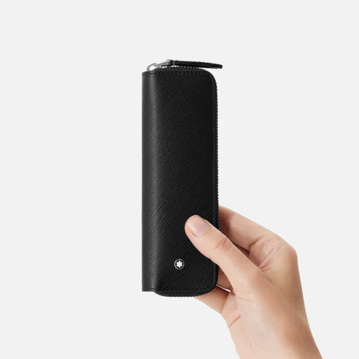 Montblanc Sartorial 1-Zip Pen Pouch-Black