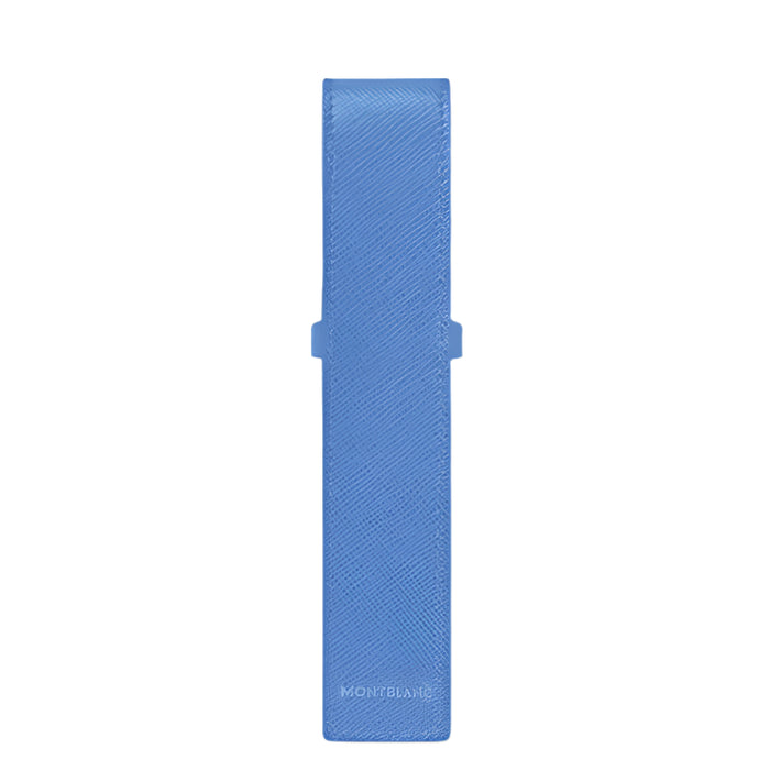 Montblanc Sartorial 1-Pen Pouch-Dusty Blue