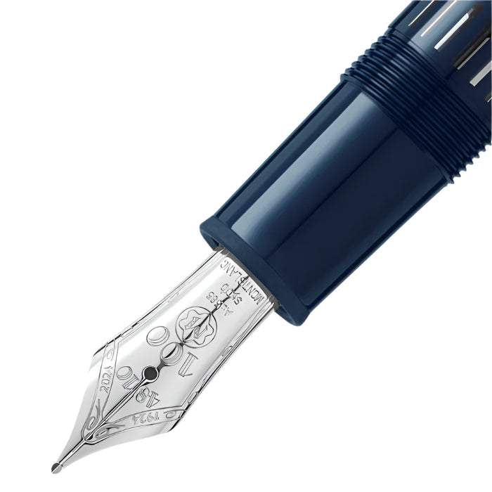 Montblanc Meisterstück The Origin Collection LeGrand Fountain Pen-Blue