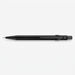 Caran d'Ache 844 Black Code Mechanical Pencil with a lightweight, durable hexagonal aluminum barrel  and matching flexible clip, featuring a push mechanism with an integrated eraser. Ident. No. Caran d'Ache 844.496