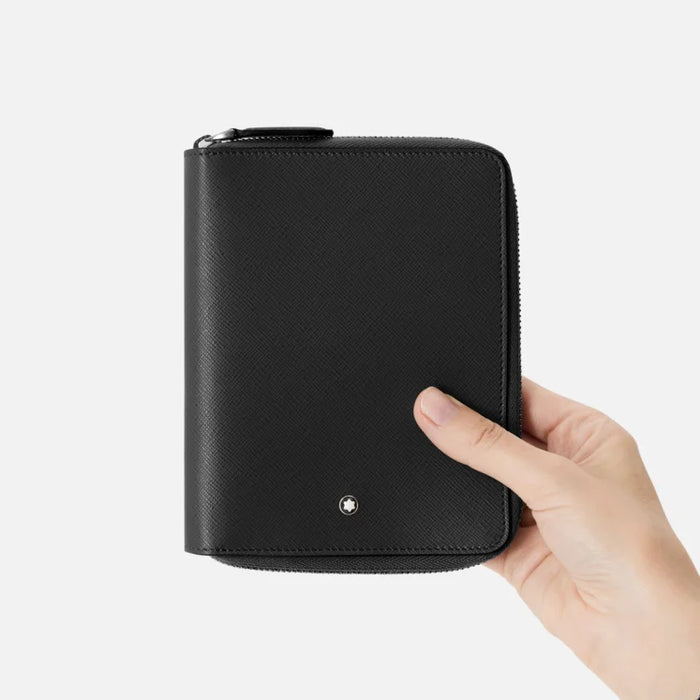 Montblanc Sartorial 5-Zip Pen Pouch-Black