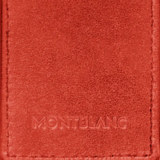 Montblanc Meisterstück 2-Pen Pouch-Coral