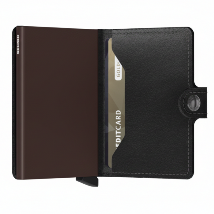 Secrid Mini Wallet Original Black-Brown