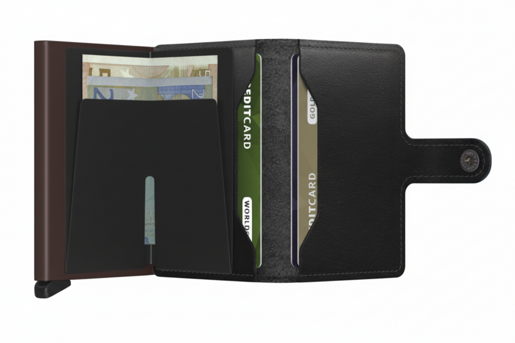 Secrid Mini Wallet Original Black-Brown
