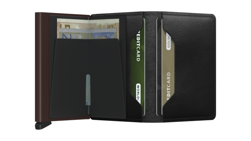 Secrid Slim Wallet Original Black-Brown