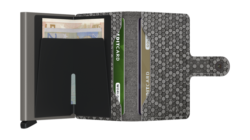 Secrid Mini Wallet Hexagon Grey