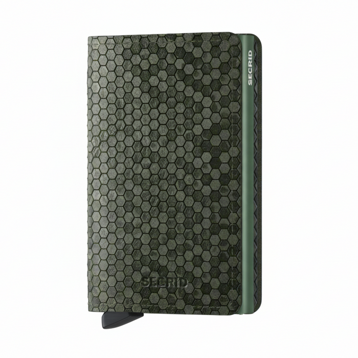Secrid Slim Wallet Hexagon Green