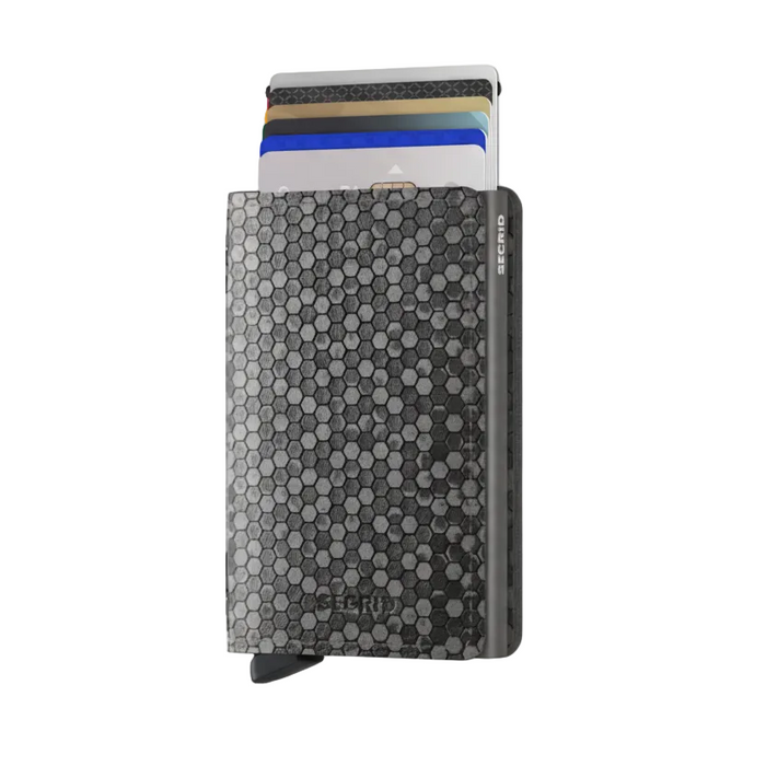 Secrid Slim Wallet Hexagon Grey