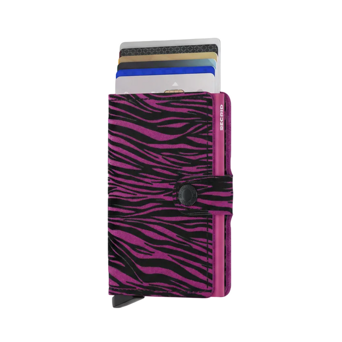 Secrid Mini Wallet Zebra Fuchsia