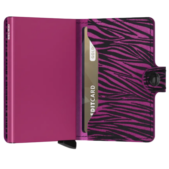 Secrid Mini Wallet Zebra Fuchsia