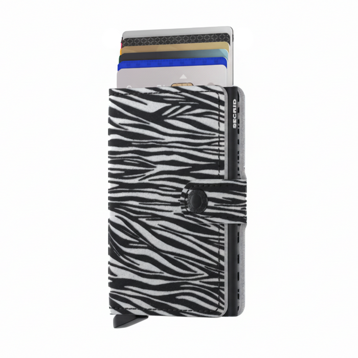 Secrid Mini Wallet Zebra Grey