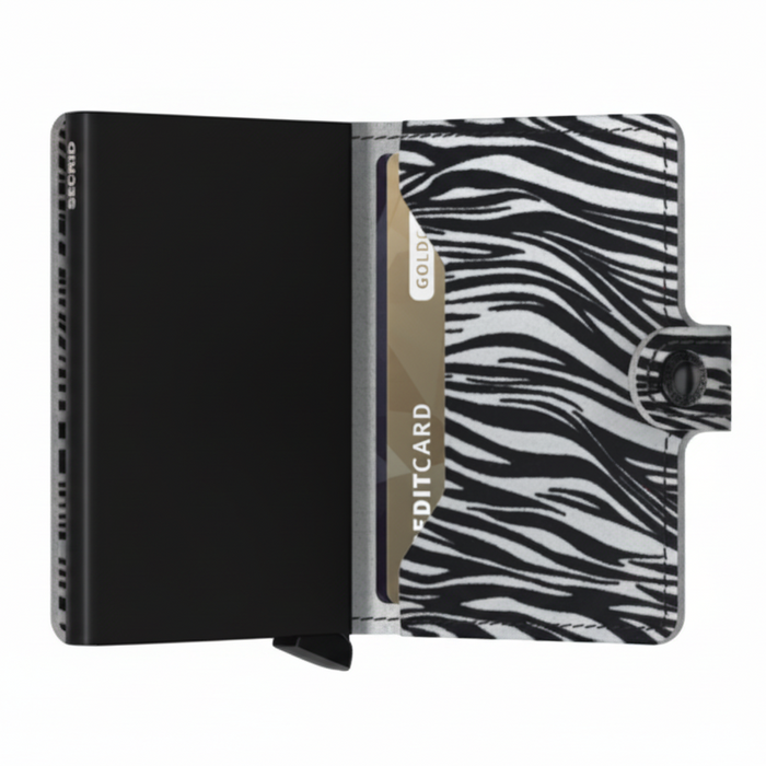 Secrid Mini Wallet Zebra Grey
