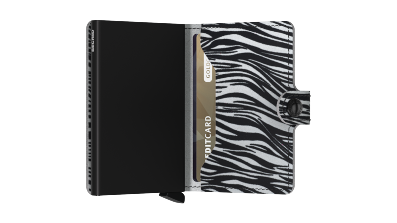 Secrid Mini Wallet Zebra Grey