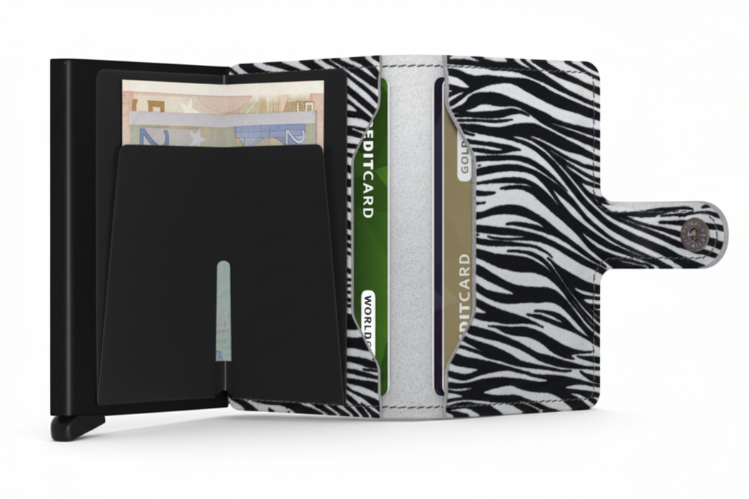 Secrid Mini Wallet Zebra Grey