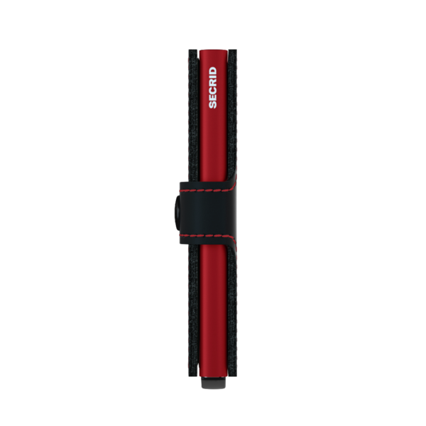 Secrid Mini Wallet Matte Black-Red