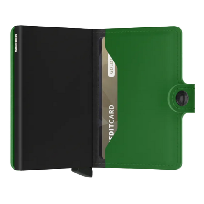 Secrid Mini Wallet Matte Bright Green