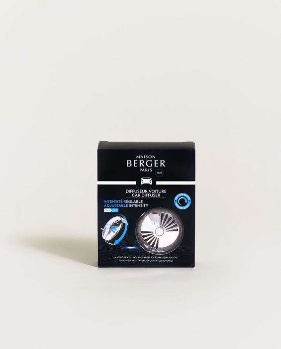 Maison Berger Tech Flash Car Diffuser Clip ON/OFF-Chrome