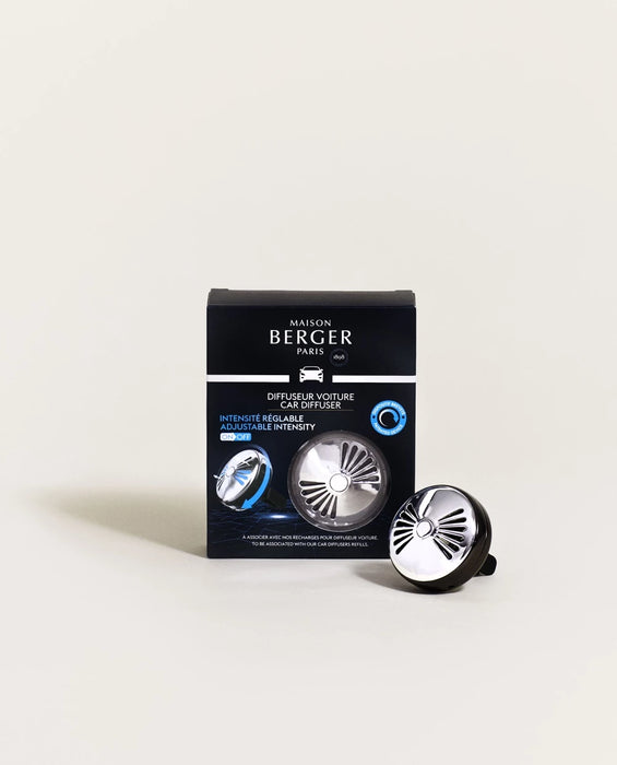 Maison Berger Tech Flash Car Diffuser Clip ON/OFF-Chrome